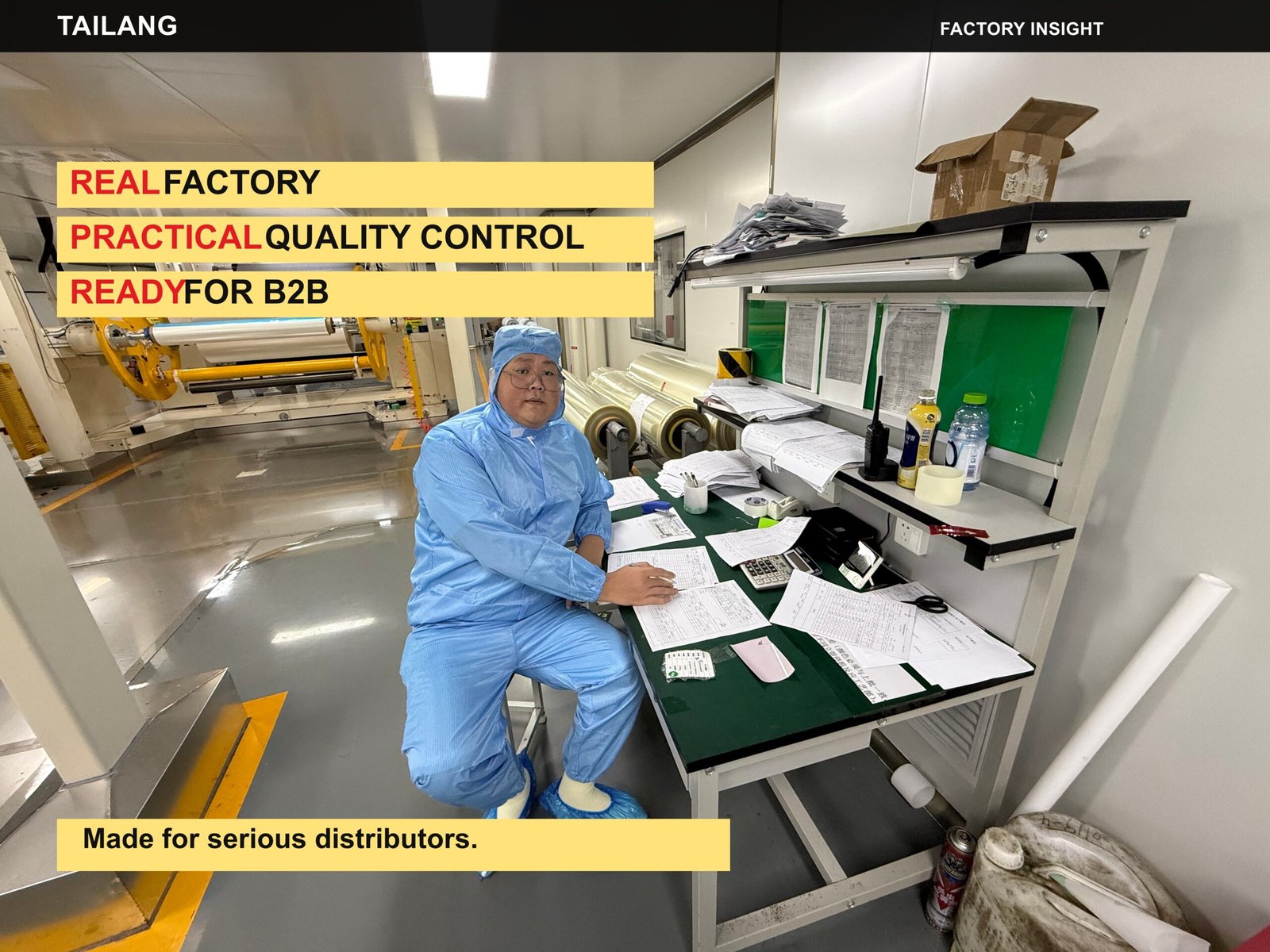 Practical quality inspection for PPF